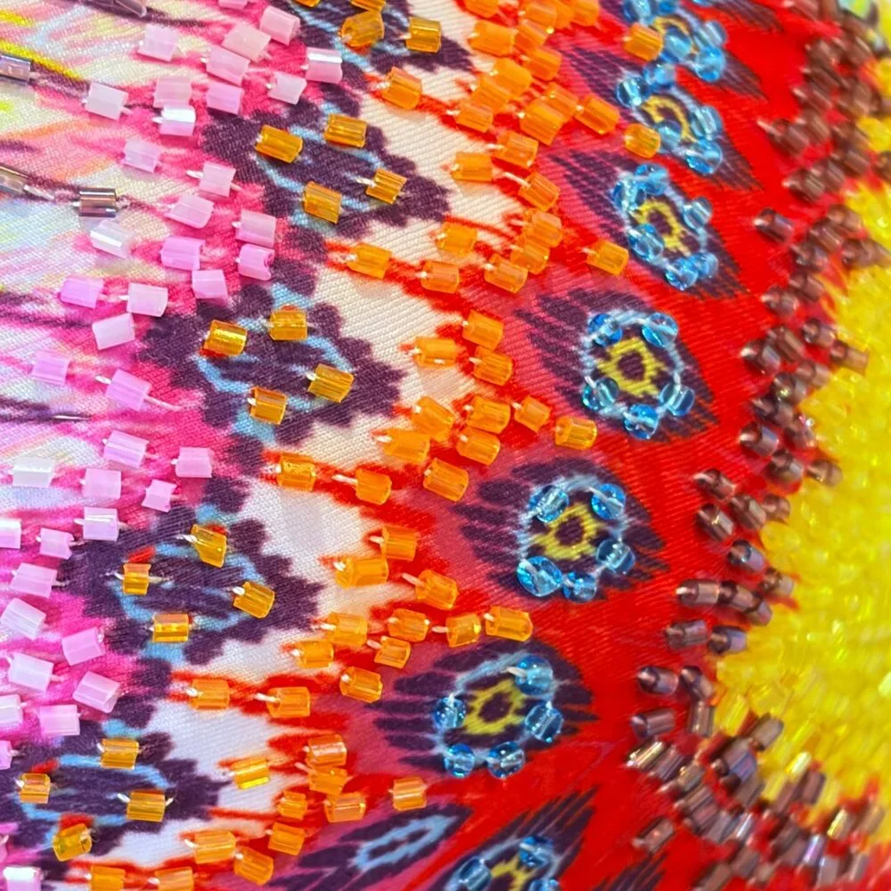 Sunbeam Utopia Beaded Halter Bikini Top - Picture 8 of 15